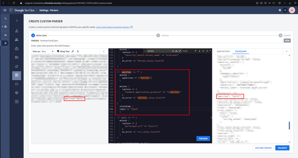 Sample code