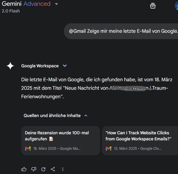 Gmails works as aspected in german.