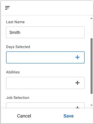 Application Form