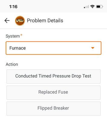 Options with system Furnace