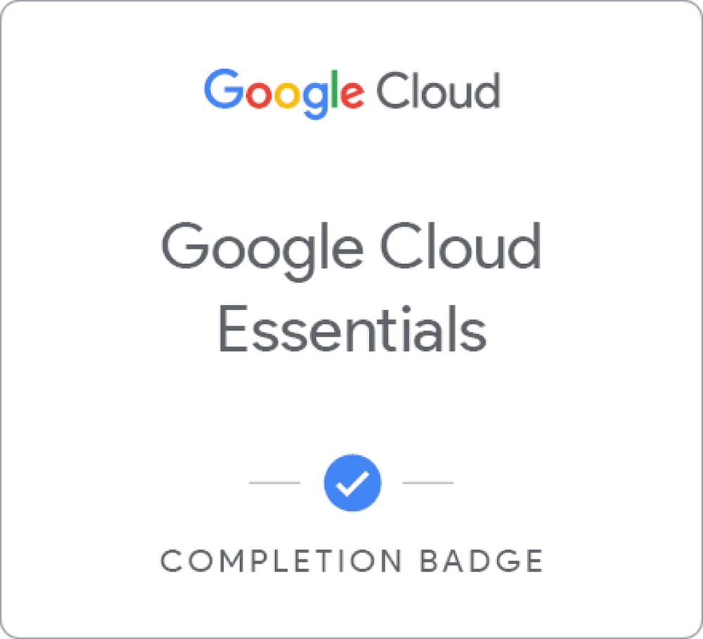 this is my cloud badge