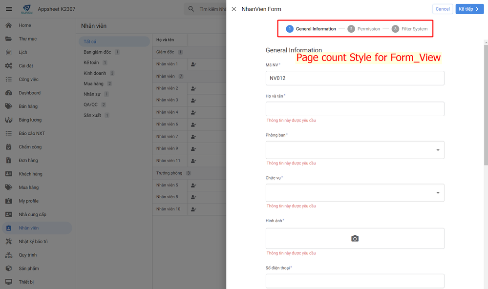 Page count style