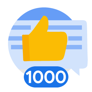 Likes Received 1000