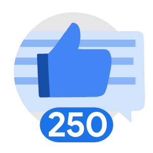 Likes Given 250